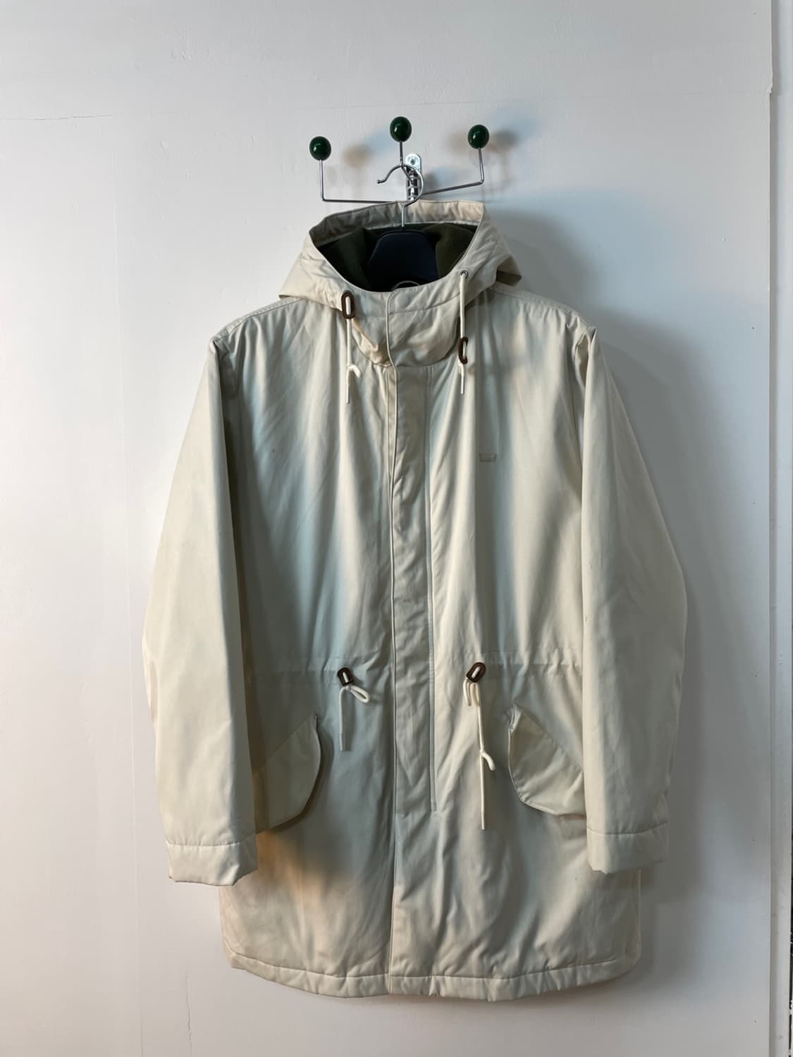 리바이스 화이트 파카  상품이미지1