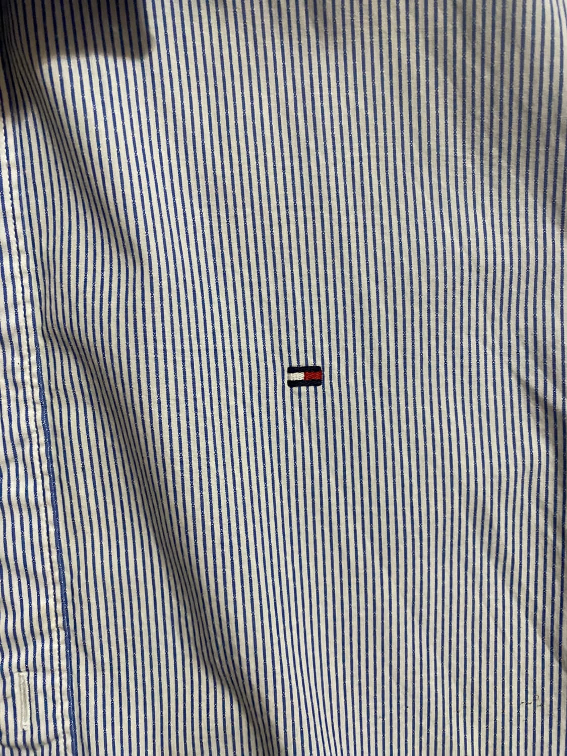 타미힐피거 스트라이프 반팔 셔츠 XL (105) 상품이미지3