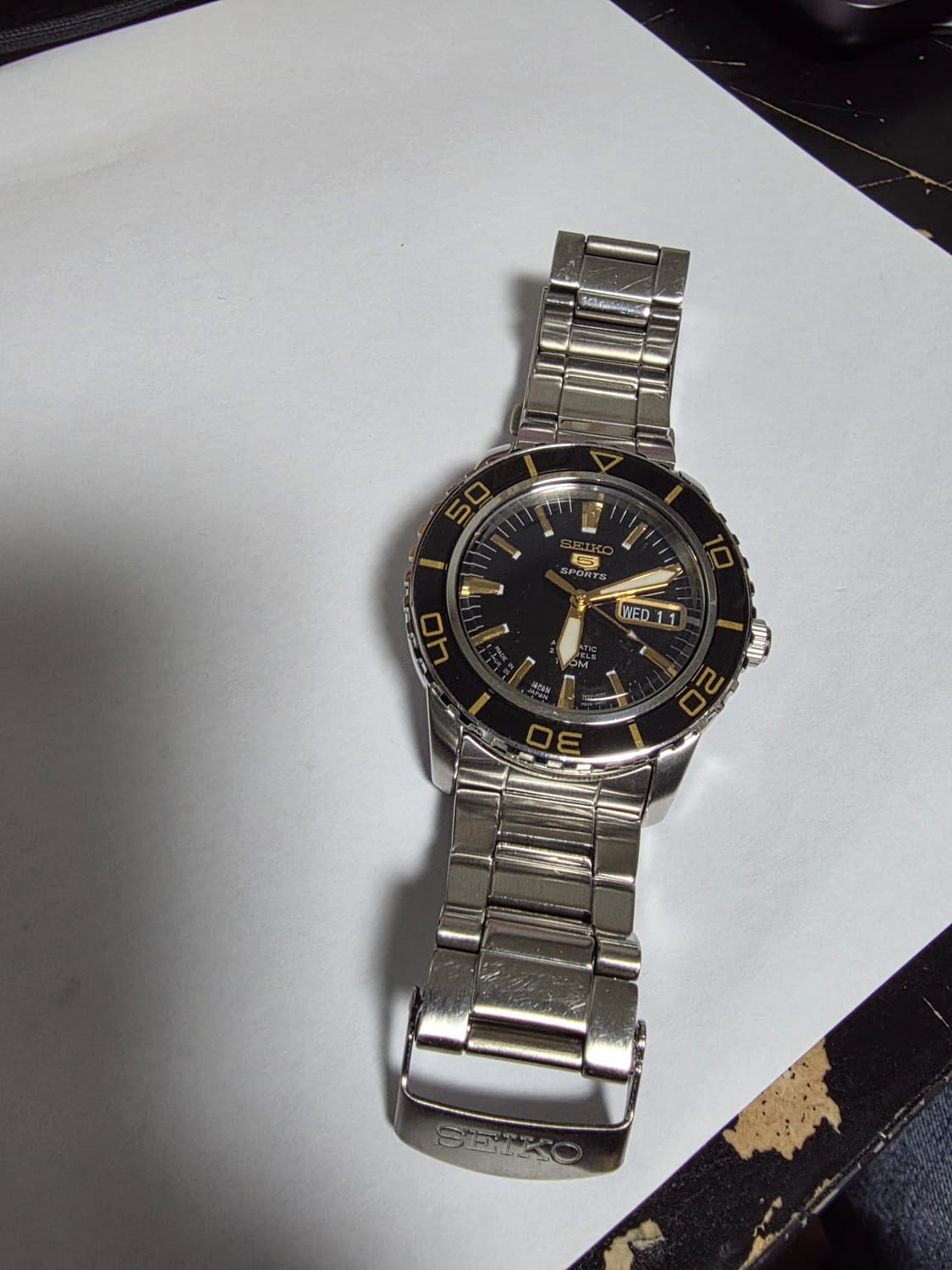 세이코 블랑팡 snzh57 스포츠 다이버 7s36칼리버 빈티지 오토매틱 상품이미지4