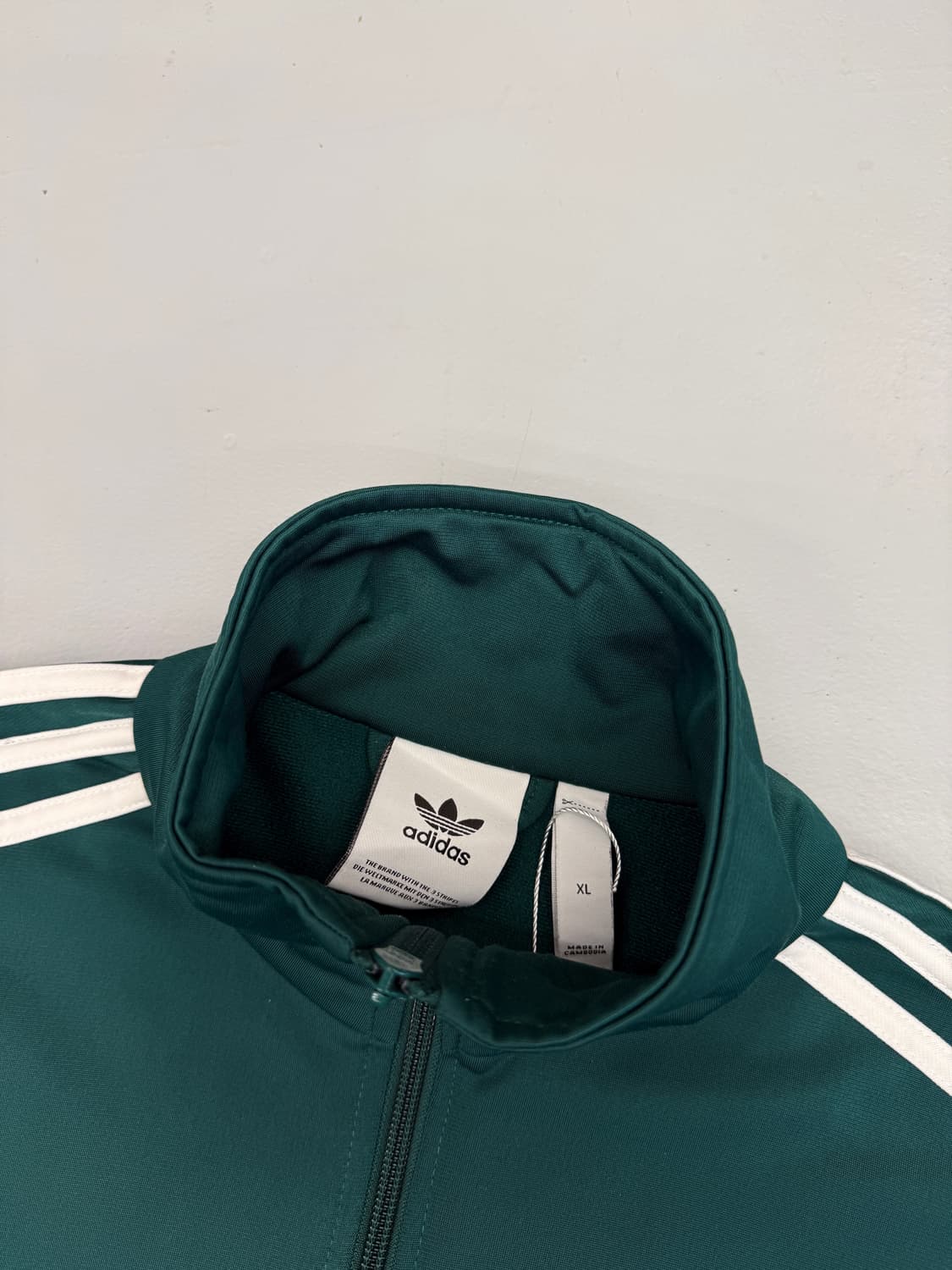 아디다스 오버핏 딥그린 파이어버드 트랙 져지 상품이미지3