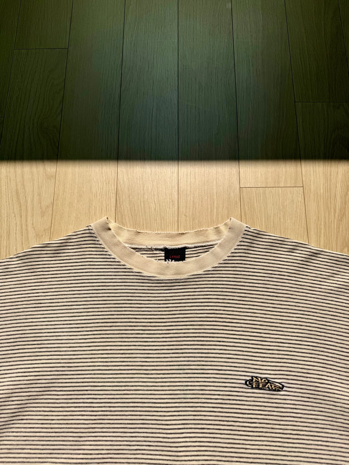 노피어 90s 스트라이프 빈티지 롱슬리브 티셔츠  상품이미지3