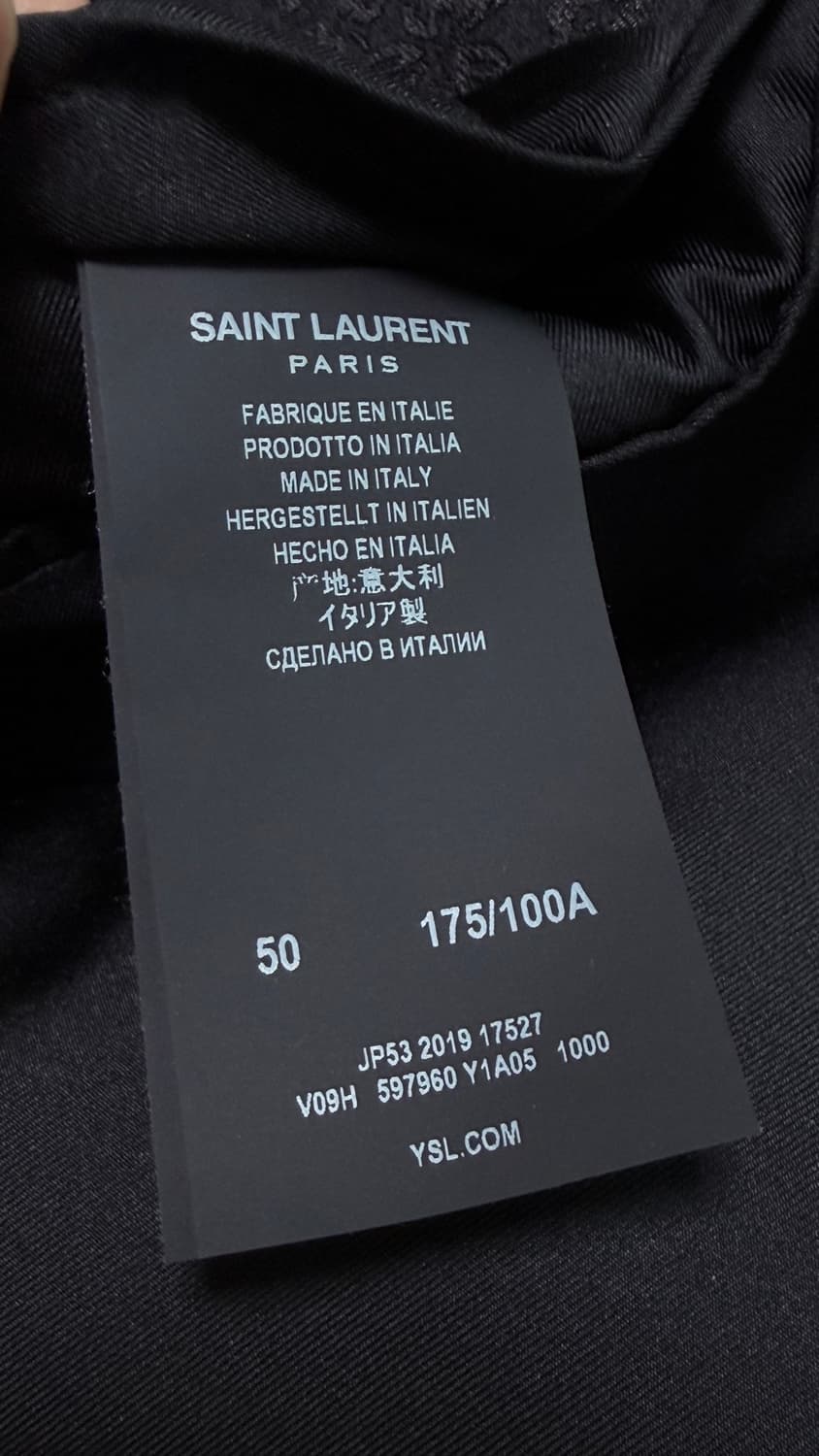 Saint Laurent 20ss 자카드 오피서 50 상품이미지4
