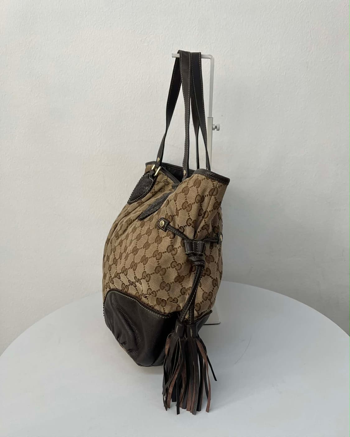 구찌 GG캔버스 하트 빅 쇼퍼백 숄더 토트백 상품이미지2