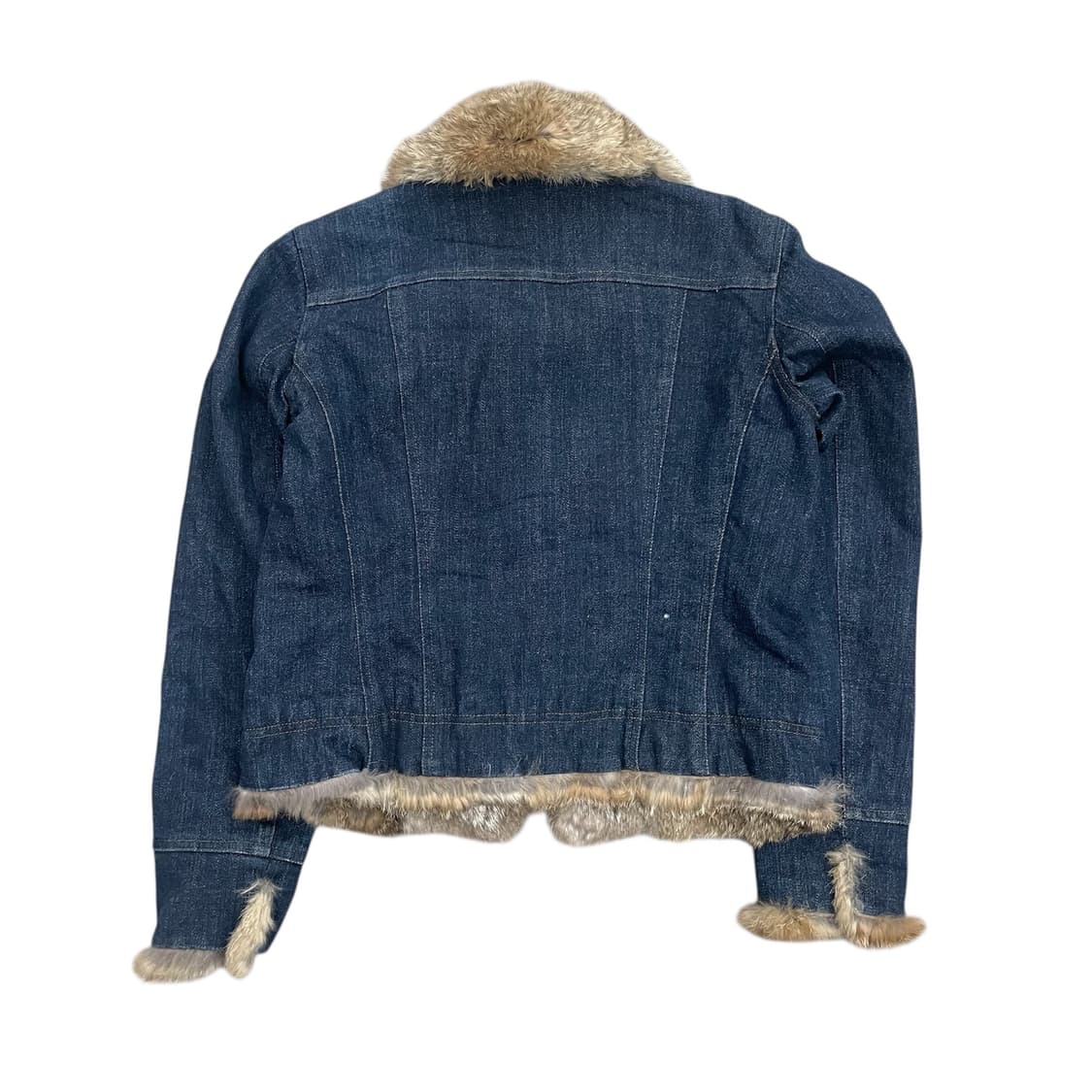 퍼 트리밍 데님 청자켓 상품이미지2