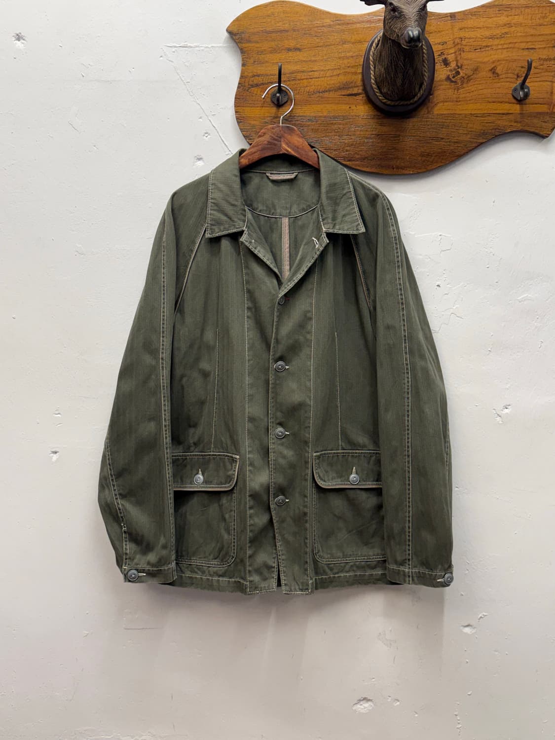 Takeo Kikuchi Herringbone Twill Work  상품이미지1