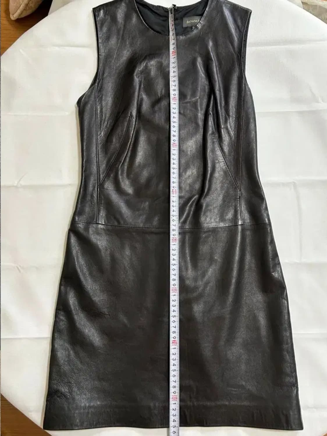 바나나리퍼블릭 블랙 양가죽 원피스 6 상품이미지4