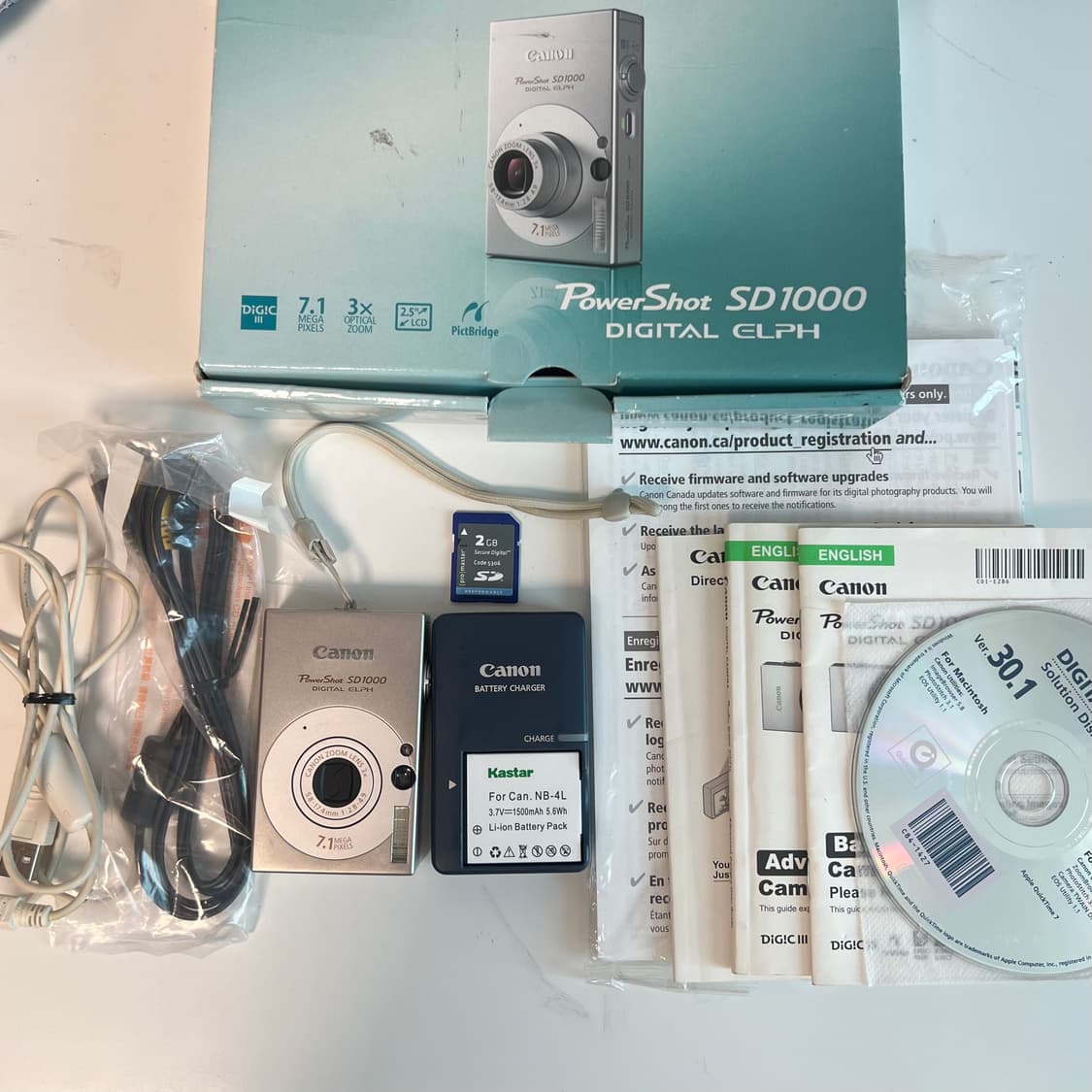 *풀박스/한글*canon ixy10(ixus 70) 익서스70 디카 상품이미지6