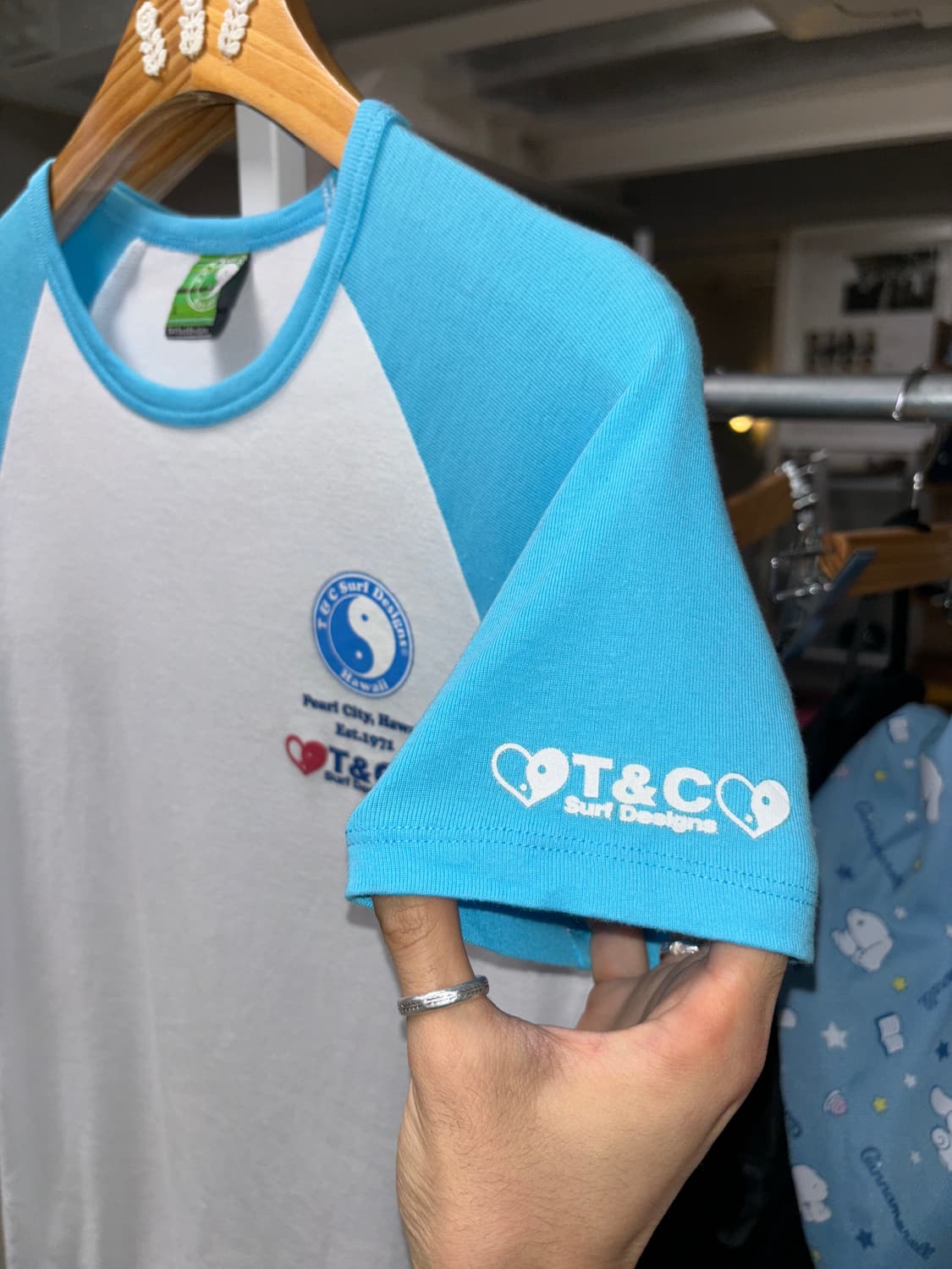 T&C 레글런 서핑 티셔츠 상품이미지4