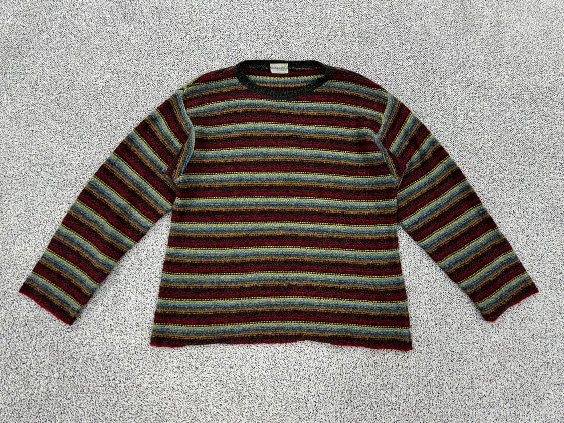 미쏘니 울혼방 라운드니트 상품이미지1