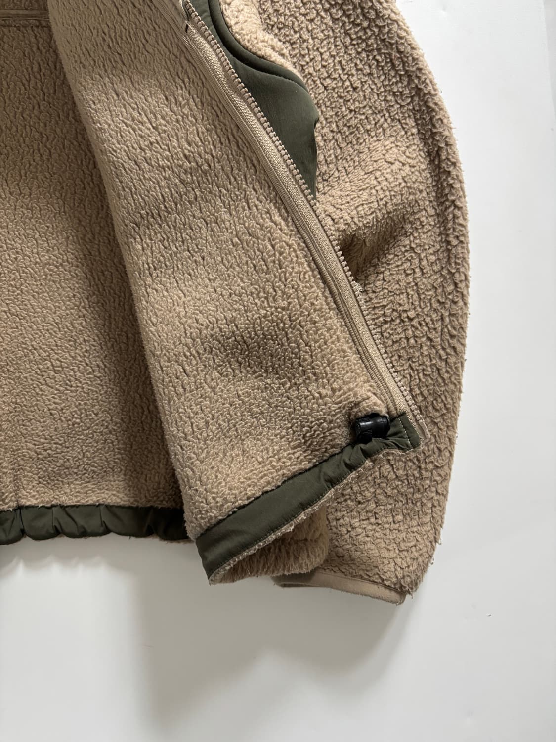 NIKE ACG 카키/베이지컬러 마이크로 플리스 자켓 상품이미지7