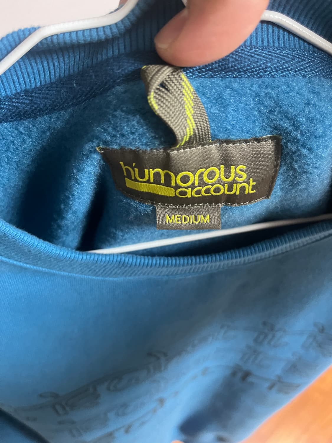 휴머러스 어카운트 맨투맨 상품이미지6