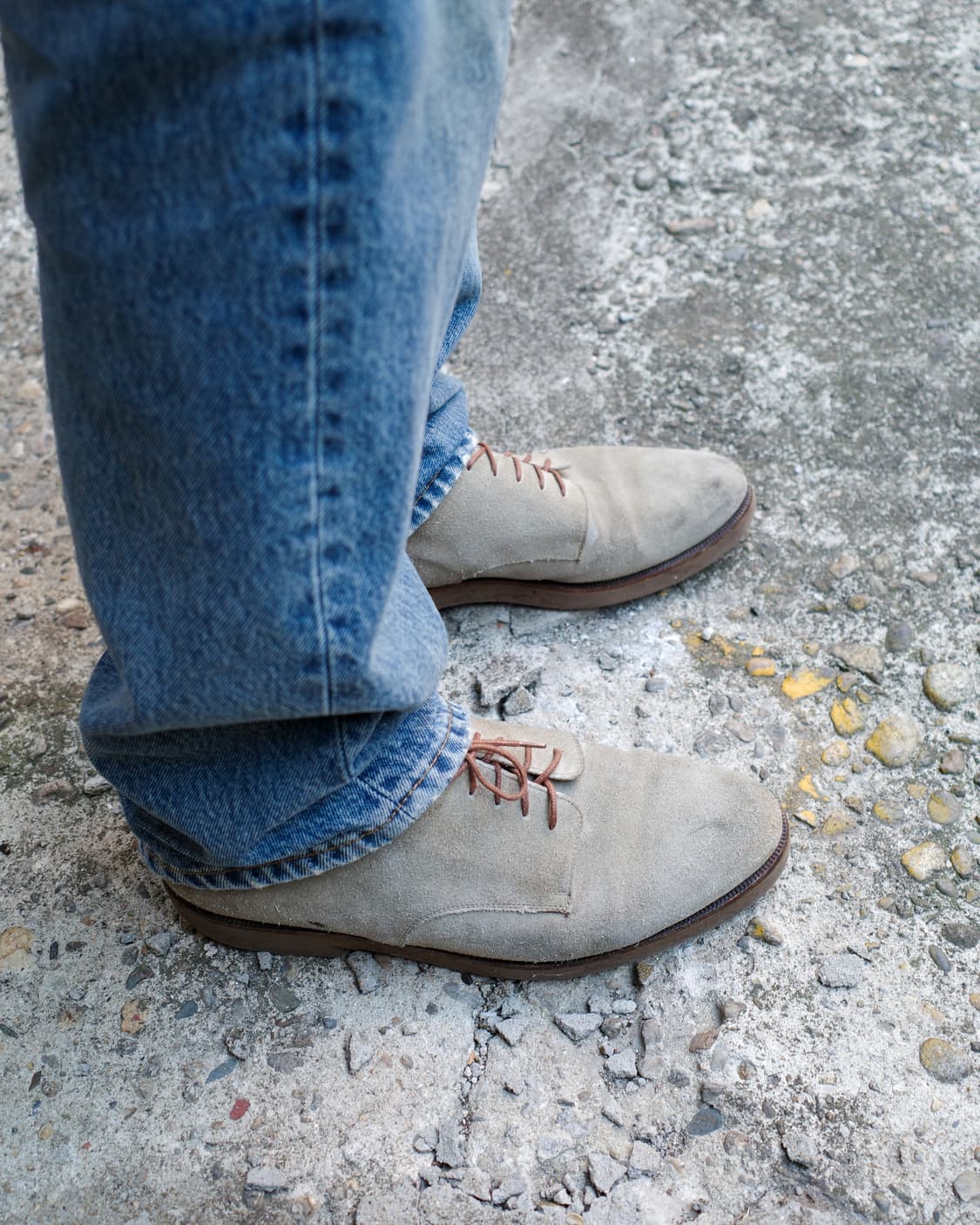 Emporio Armani Suede Derby Shoes 상품이미지3