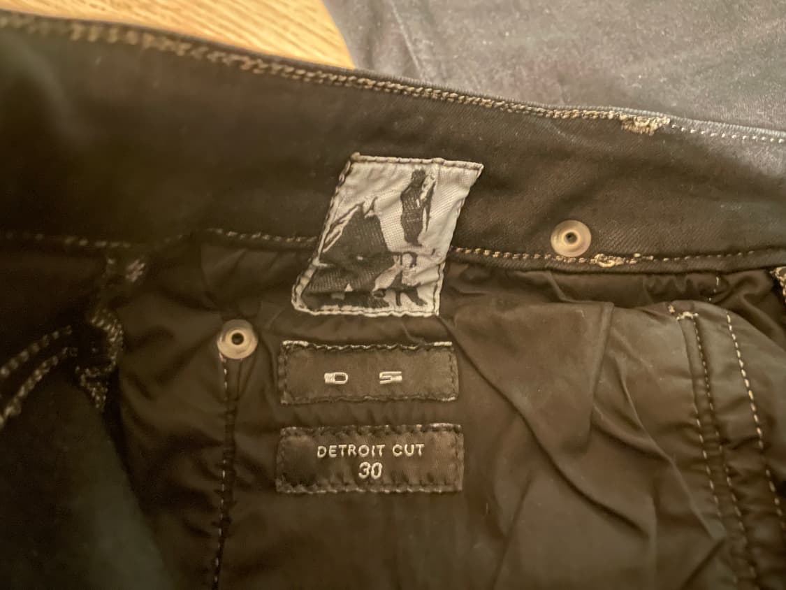 Rick Owens Drkshdw 데님 detroit cut 상품이미지3