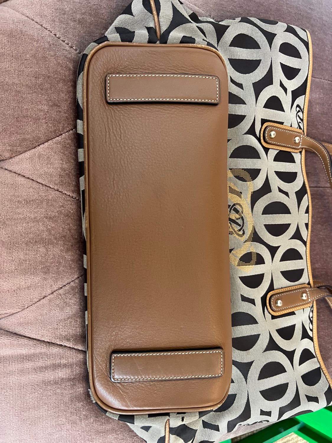 루이까또즈 브라운 로고 숄더백 쇼퍼백 상품이미지7