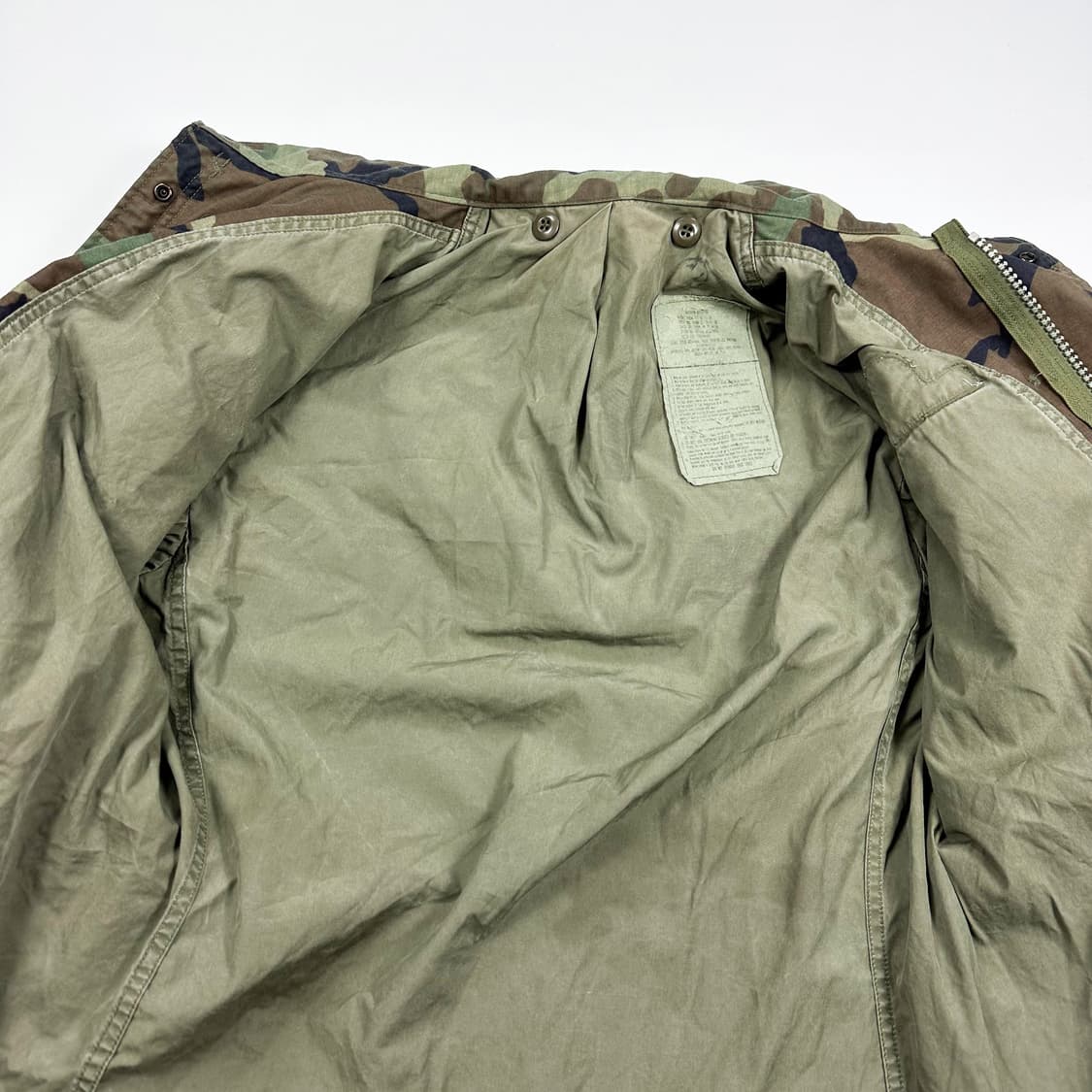 미군 m-65 필드자켓 야상 우드랜드 M-R 상품이미지6