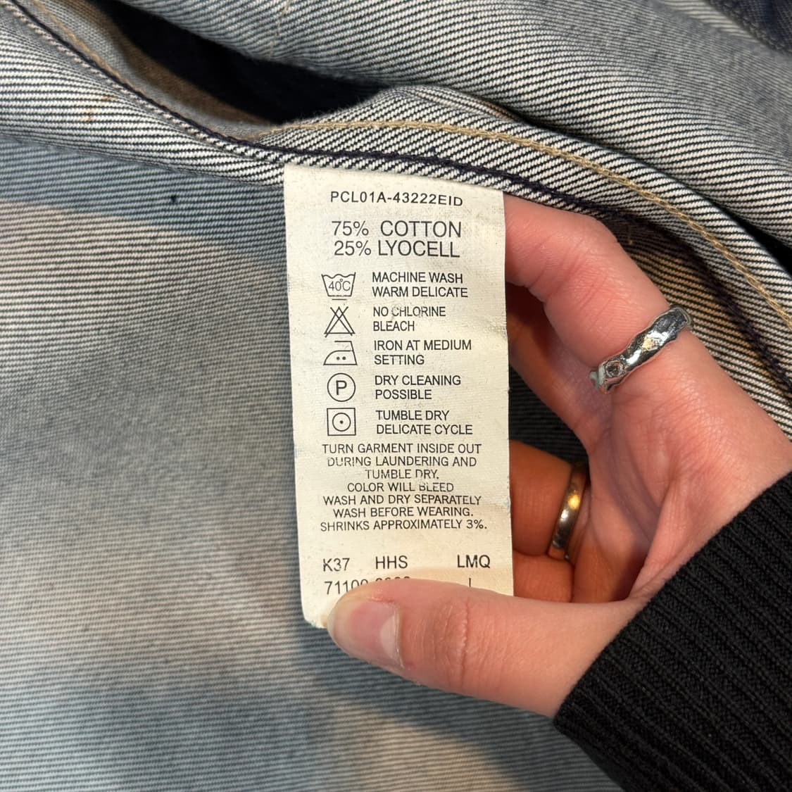 L) 리바이스 엔지니어드 데님 청 자켓 상품이미지8