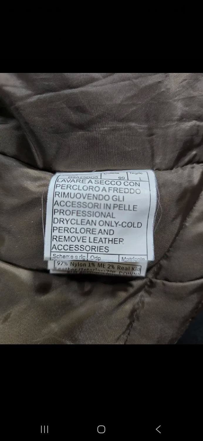 에르마노 설비노 여성패딩 싸이즈90  상품이미지7