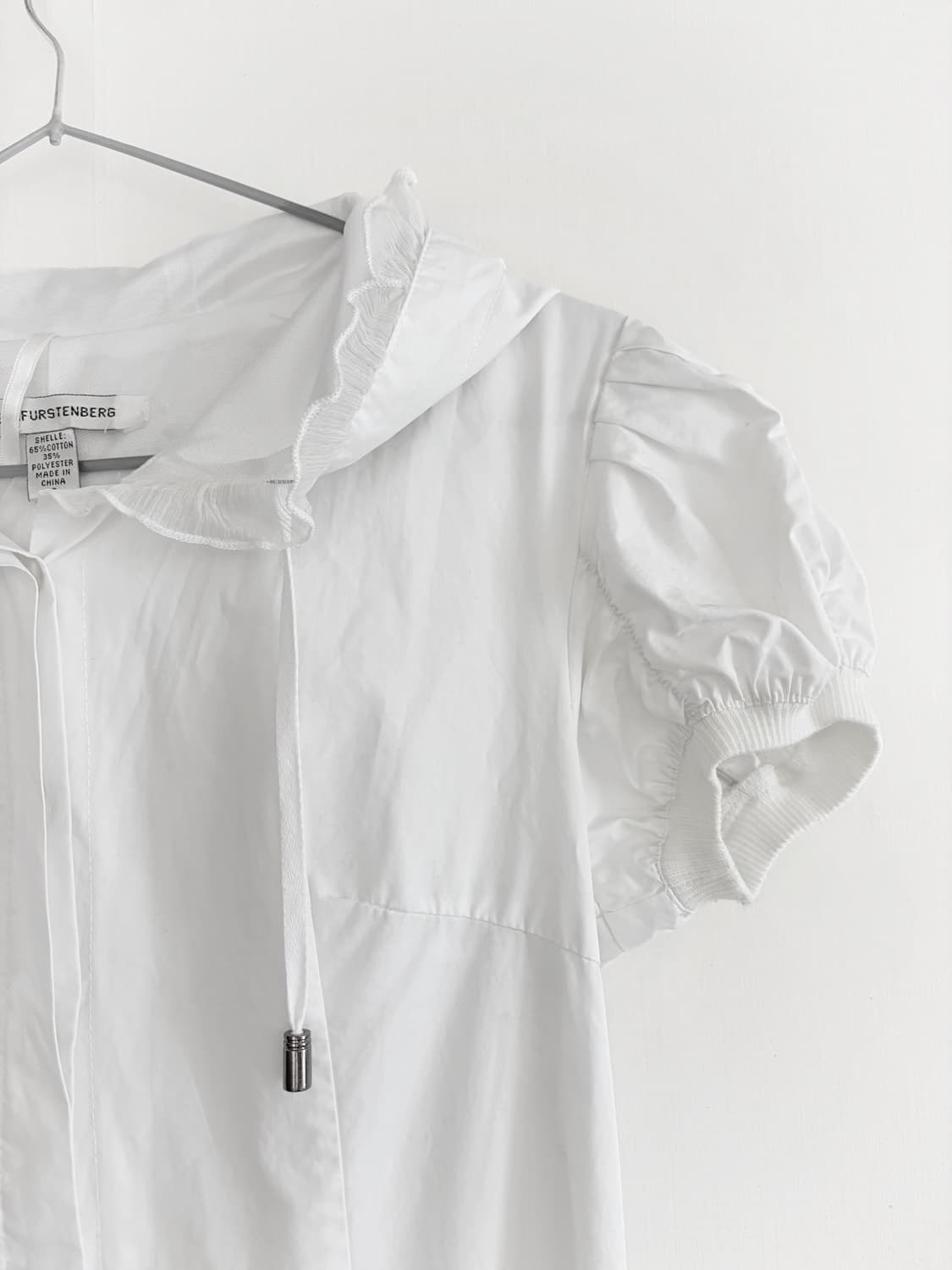 Diane von Furstenberg 후드 러플 드레스 상품이미지4