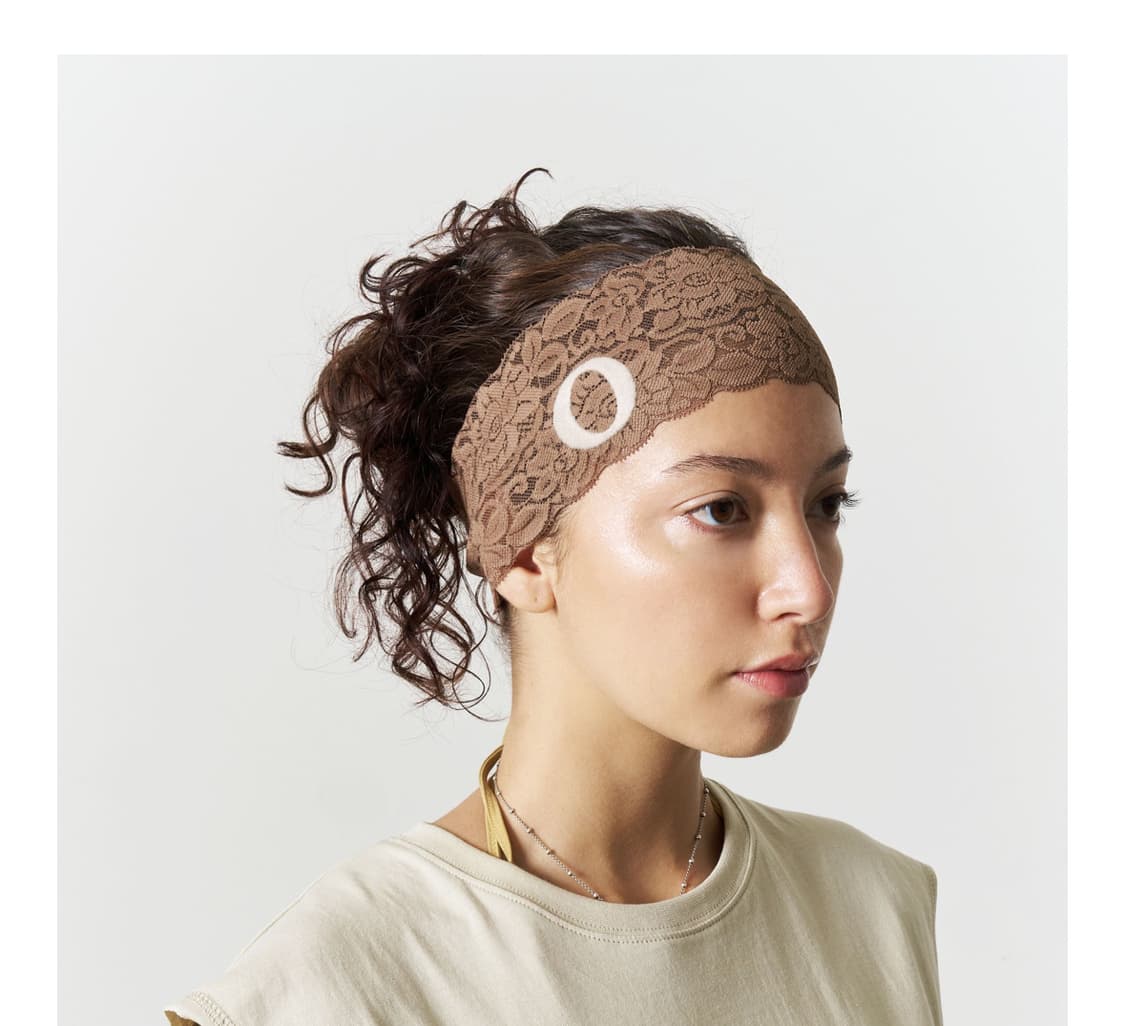 오들리워크샵 레이스 헤드밴드 lace headband twig 상품이미지1