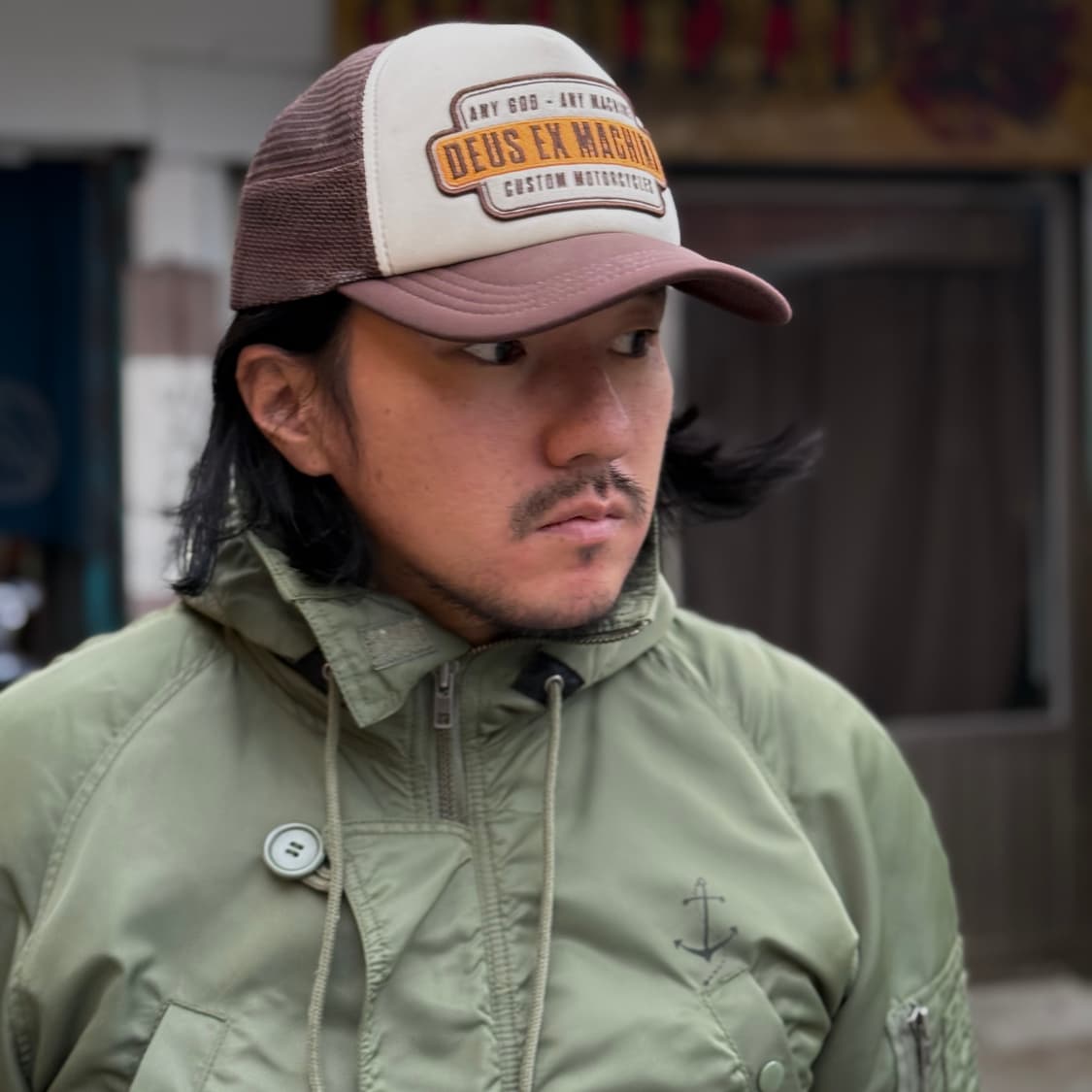 데우스 엑스 마키나 그립 테이프 트러커 브라운 OS 상품이미지7