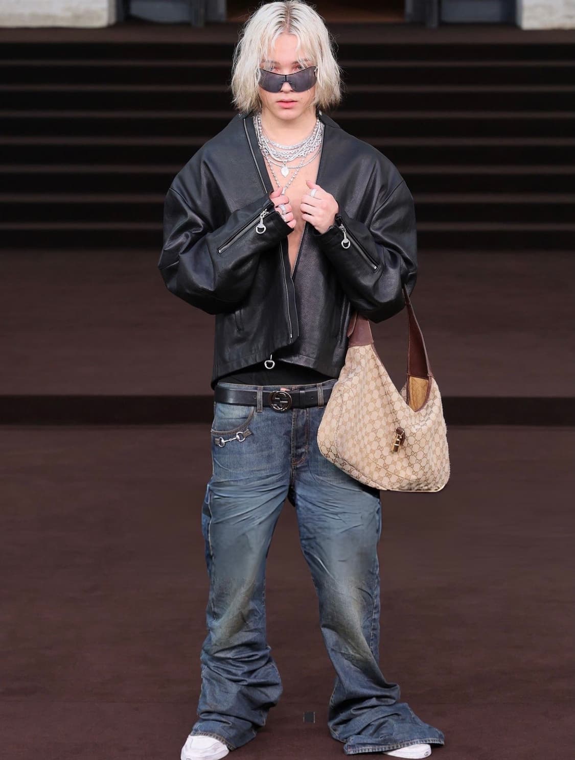 뎀나구찌 프레임리스 마스크 선글라스 상품이미지1