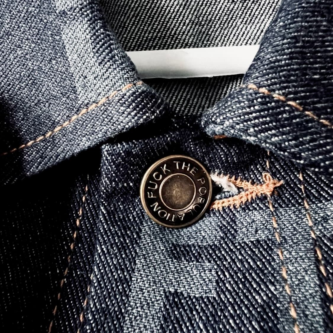 FTP 올오버 데님 자켓 블랙 상품이미지5