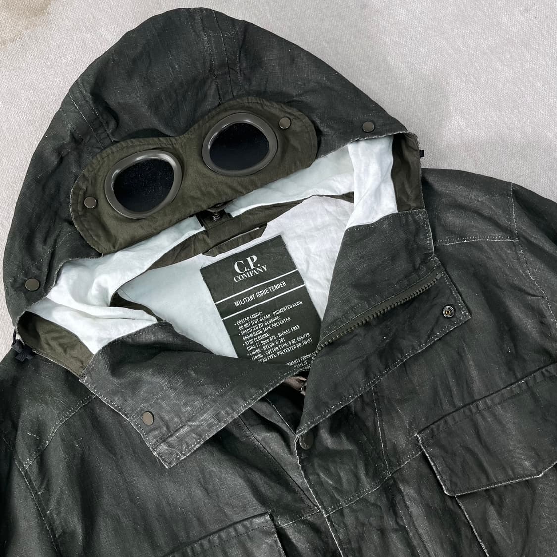 100 CP컴퍼니 린넨 LA 밀레 자켓 상품이미지2