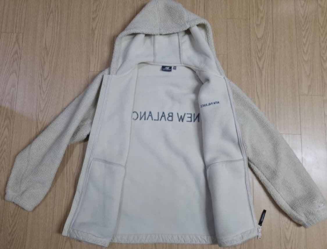 뉴발란스 UNI NB 레터링 후리스 (플리스)
후드집업, 플리스 쟈켓 상품이미지4