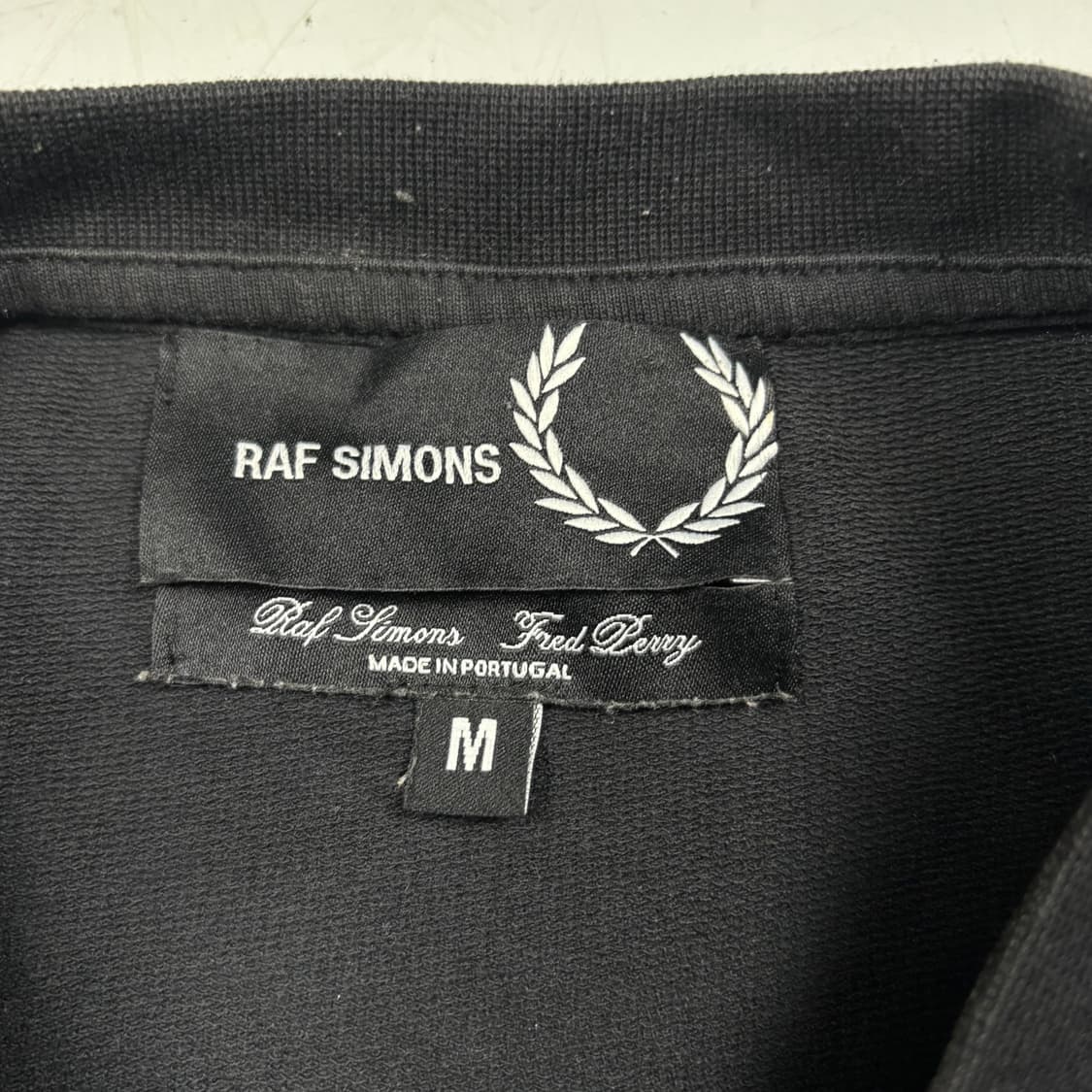 라프 시몬스X프레드 페리 블랙컬러 슬리브 상품이미지5