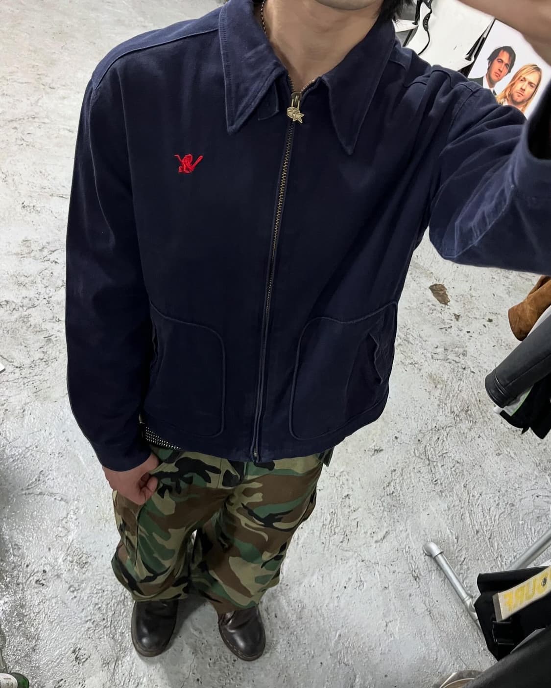 Santastic! saru logo jacket 상품이미지3