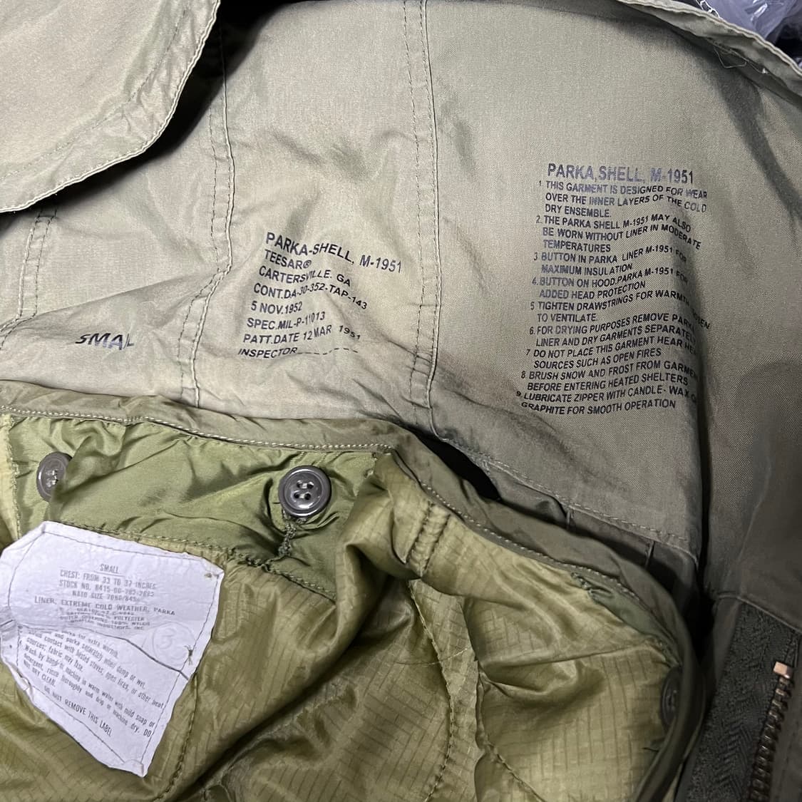 S M-1951 피쉬테일 후드 개파카 상품이미지9