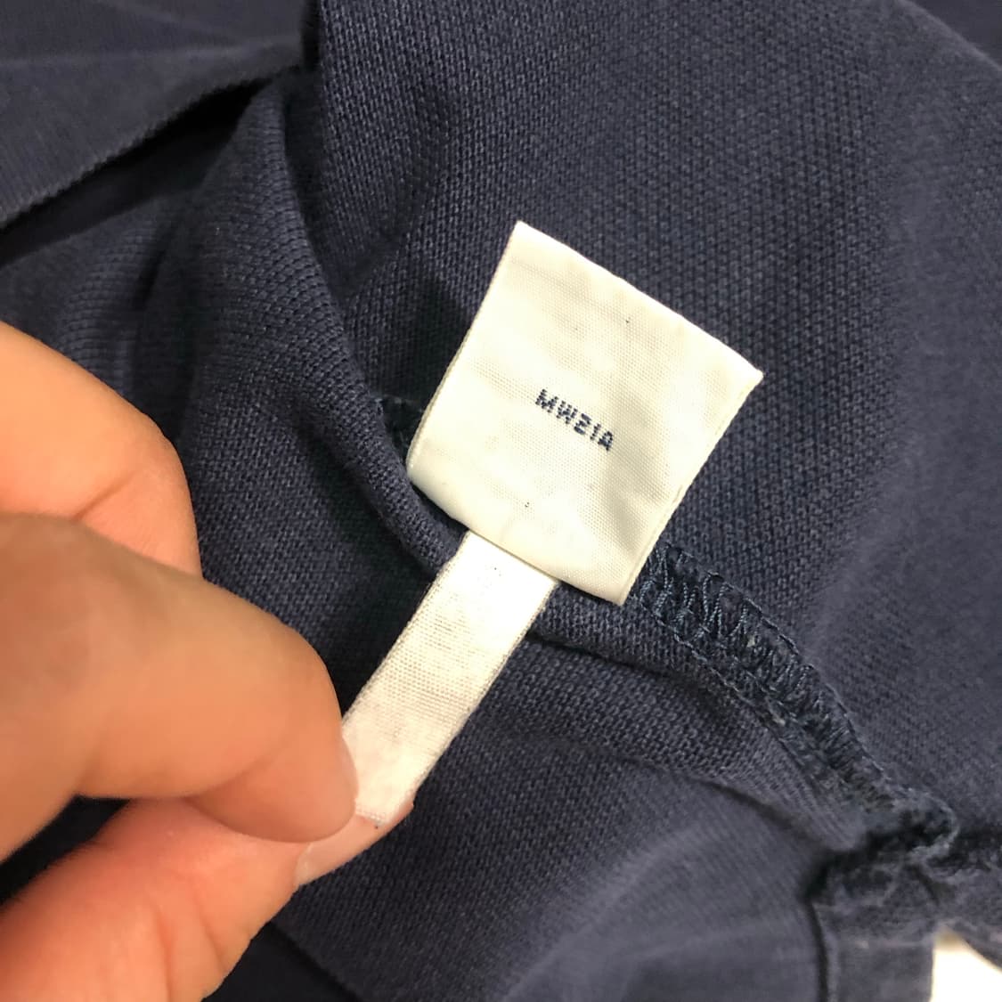 폴로 랄프로렌 네이비 빅포니 카라티 상품이미지5