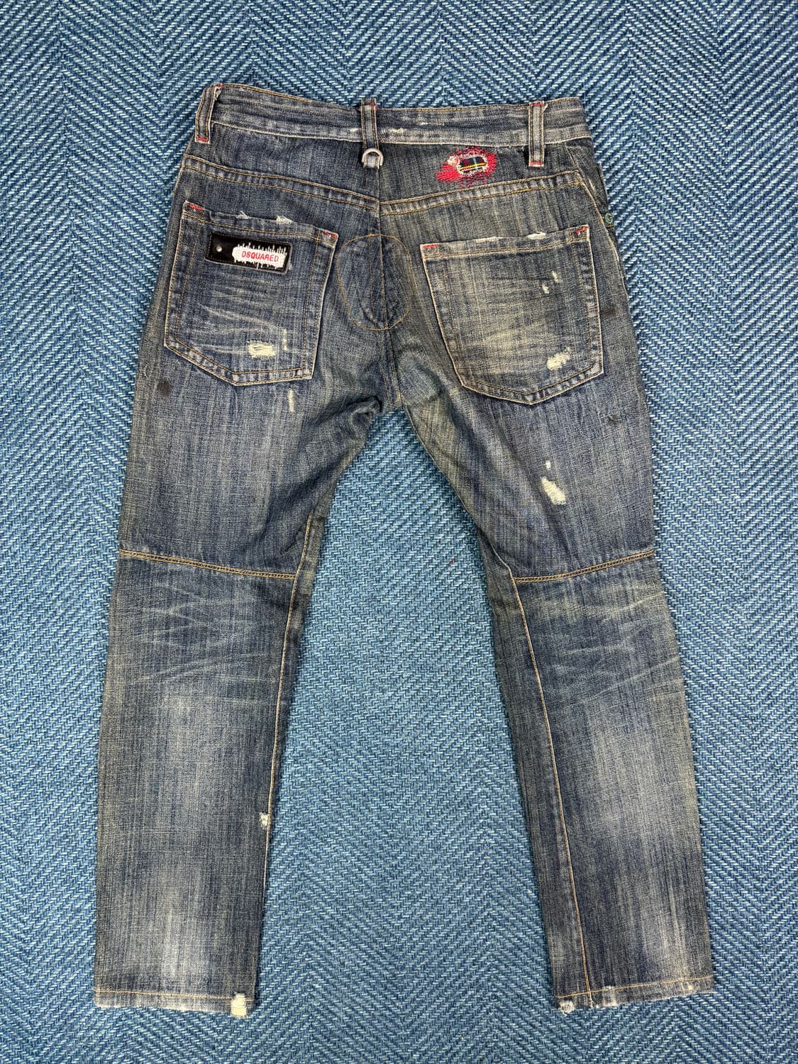 [제목] 디스퀘어드2 아카이브 지퍼 디테일 디스트레스드 데님  상품이미지2