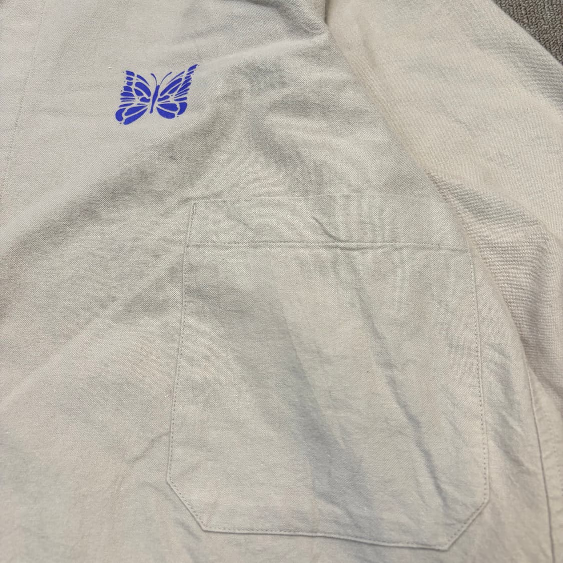 needles 니들스 노카라 오버핏 탑 파자마 L  상품이미지3