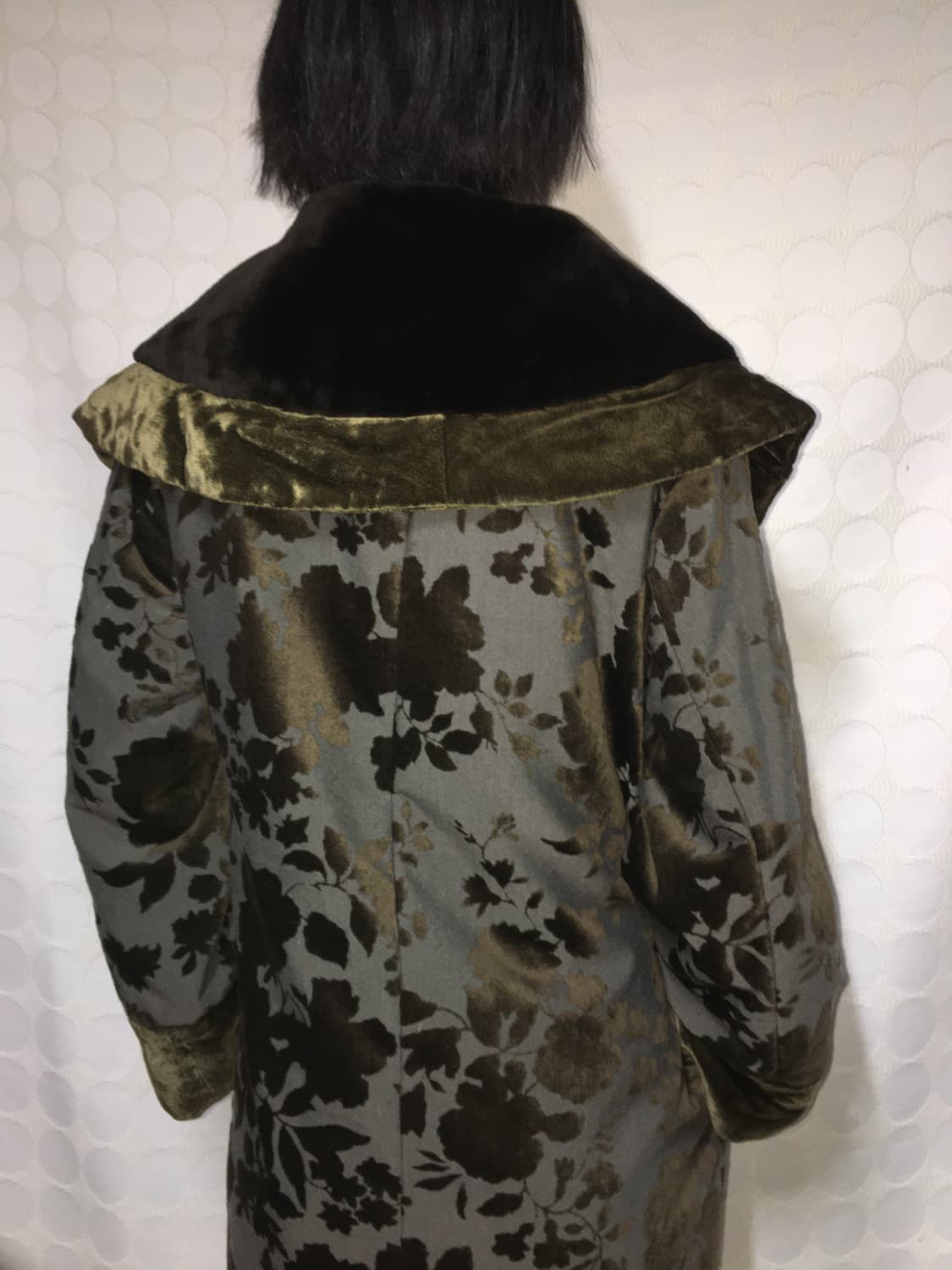 Kenzo 플로럴 벨벳 코트 상품이미지2