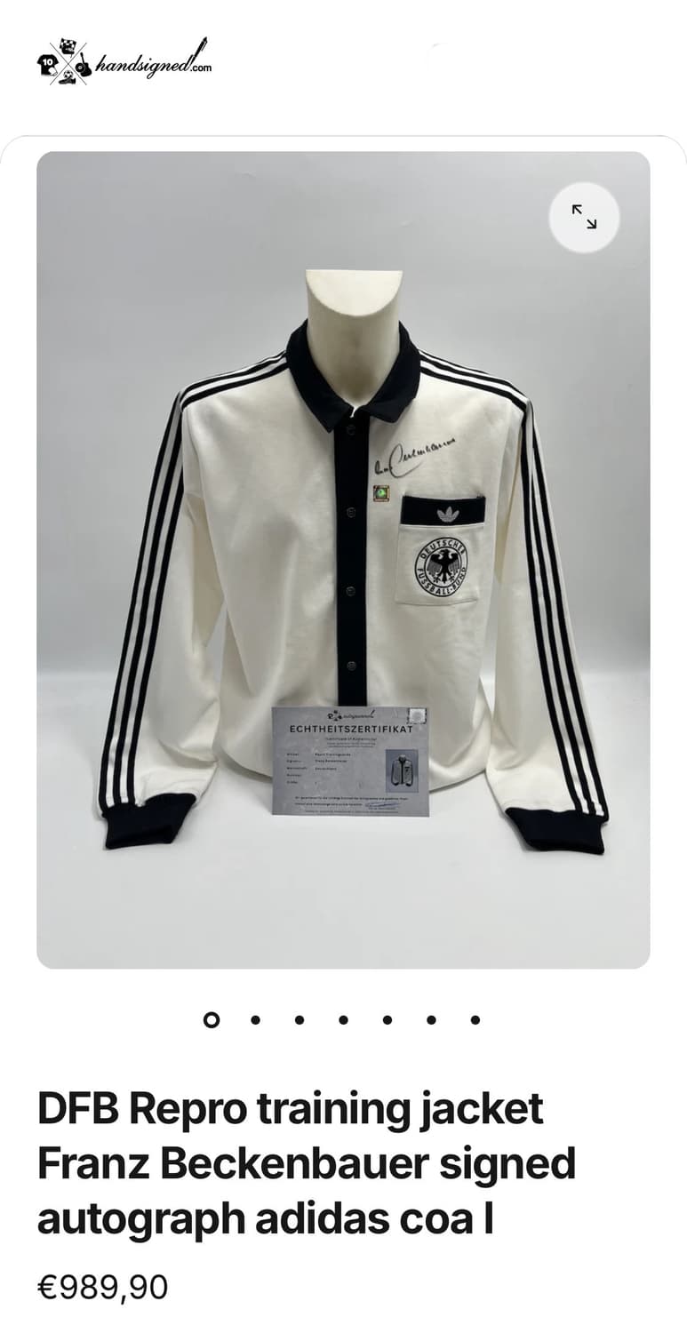 ADIDAS 아디다스 74 월드컵 트레이닝 재킷-04 레트로 모델 상품이미지2