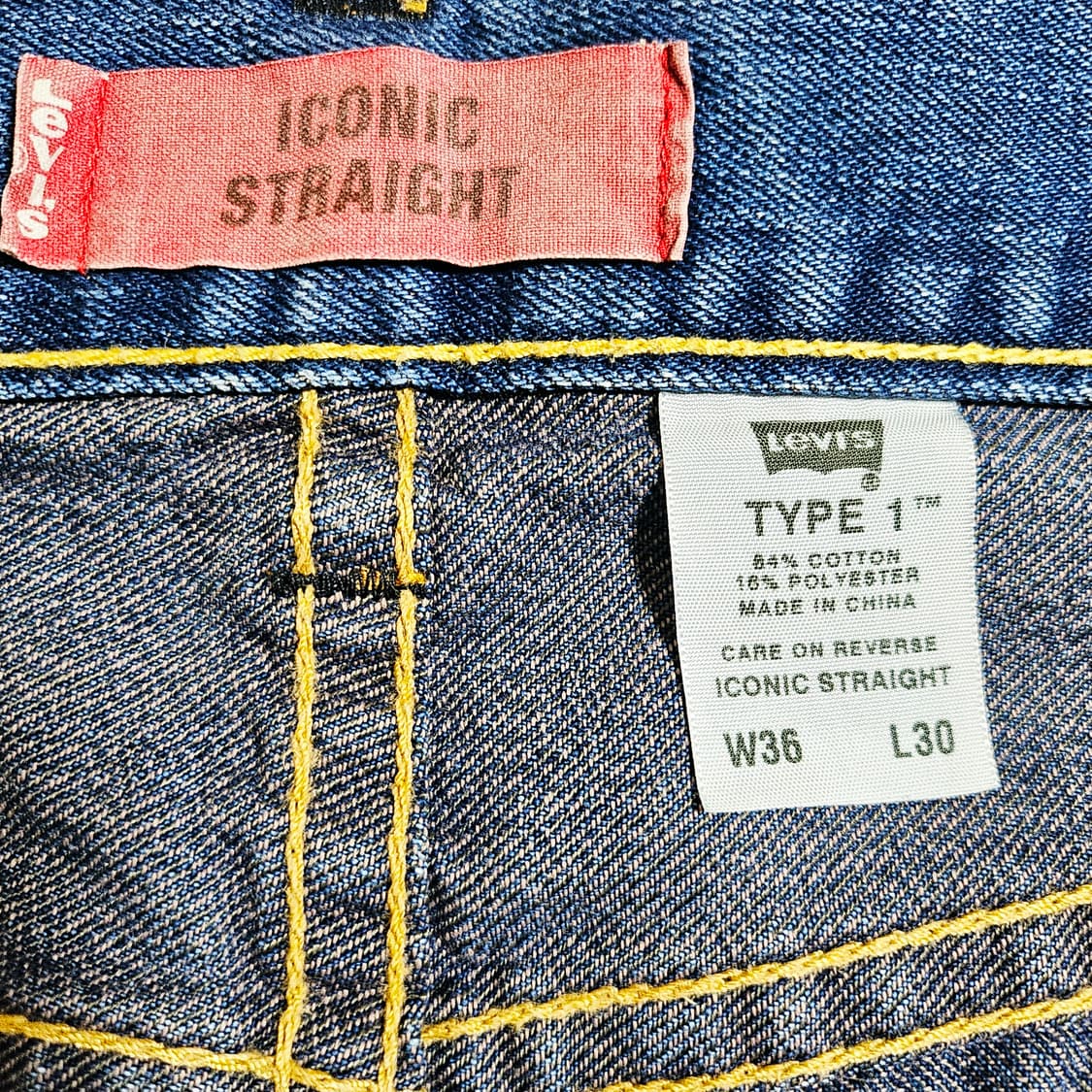 [36X30][리바이스]00's TYPE1™아이코닉 스트레이트 데님 상품이미지7