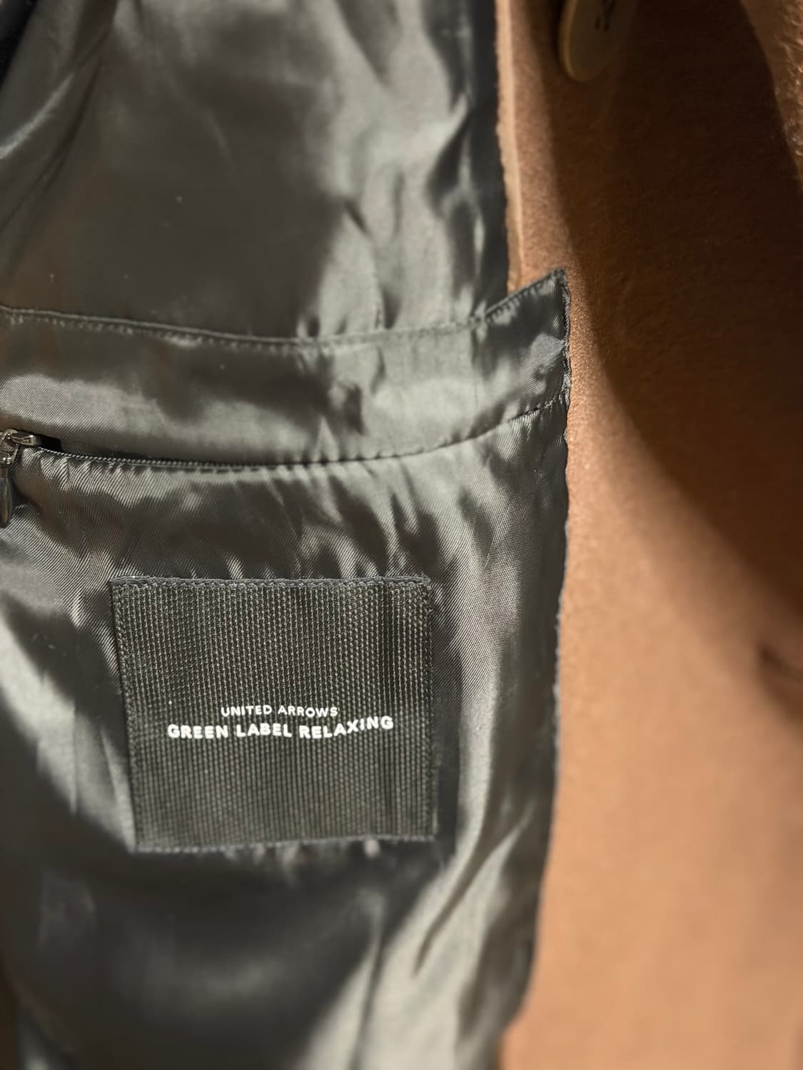 유나이티드 애로우즈 메리노 울 피코트 상품이미지6