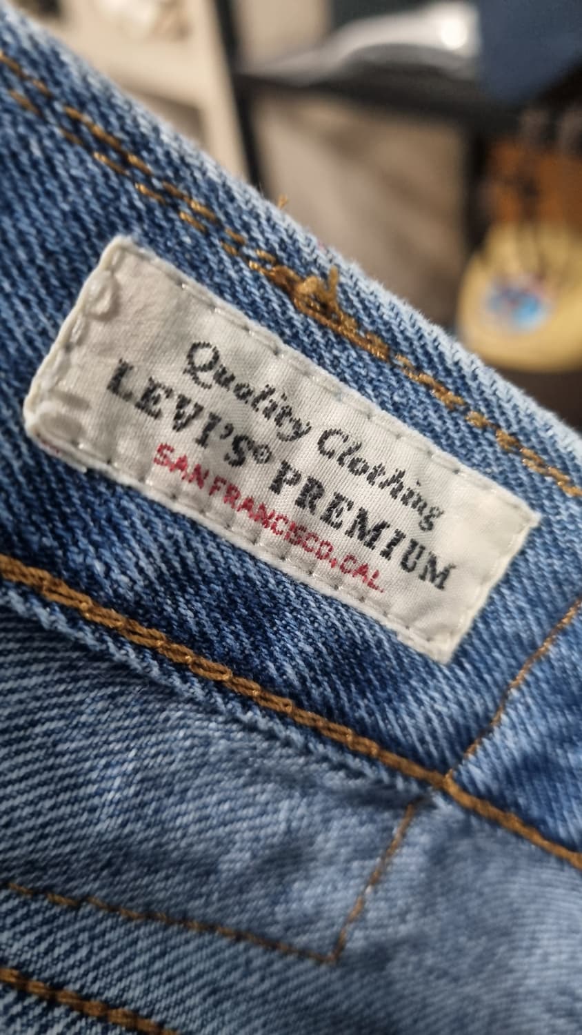 levis 스테이루즈 프리미엄 빅E 데님팬츠 34size 상품이미지6
