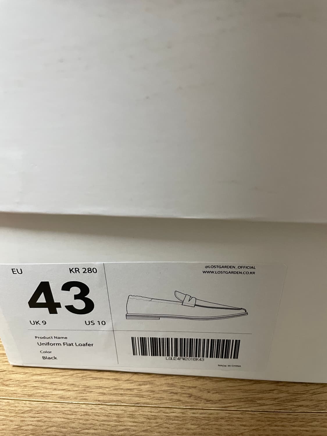 [43] 로스트가든 플랫 로퍼 상품이미지5