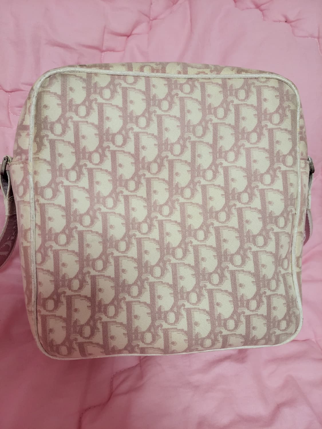 정품)급처상태양호!디올 오블리크핑크공주가방 숄더크로스백걸리백히메갸루양산형 상품이미지6