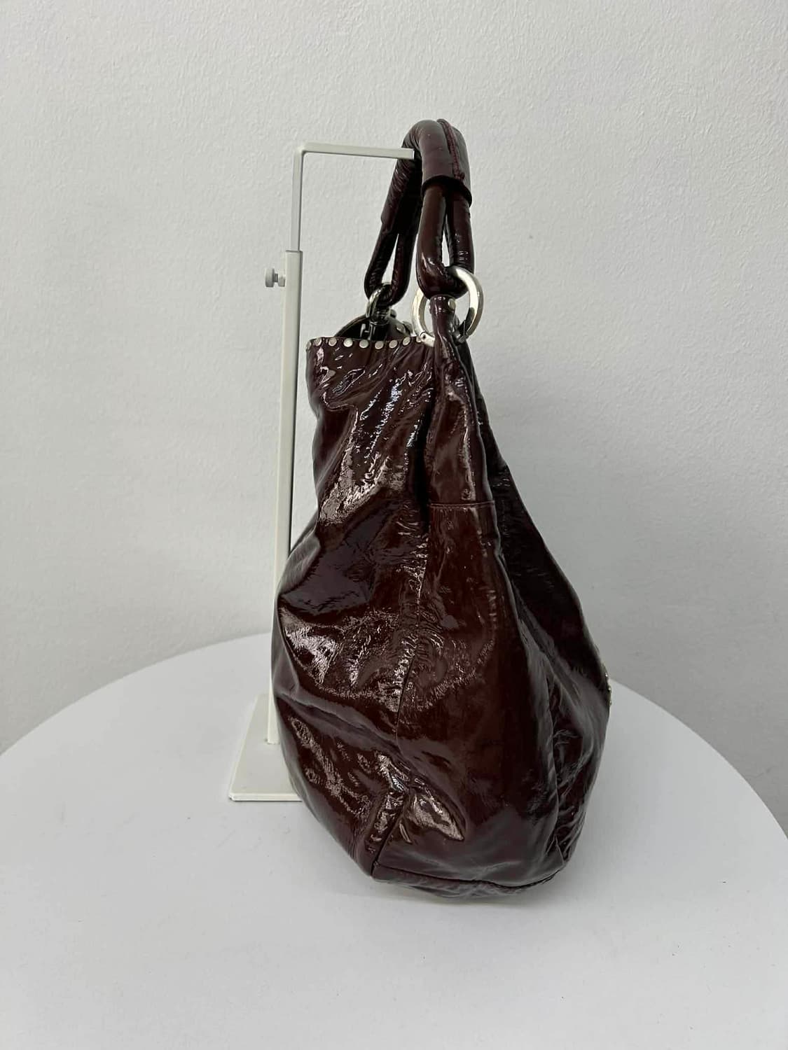 지미추 별 스타 스터드 페이던트 쇼퍼 호보 토트백 상품이미지3