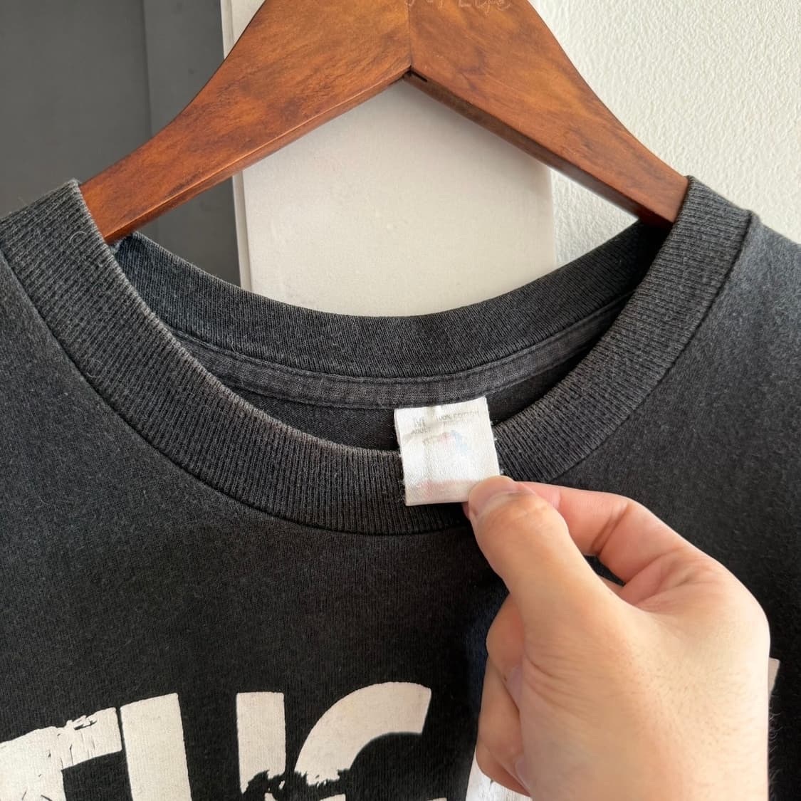 빈티지 90s Fugazi 티셔츠 상품이미지2