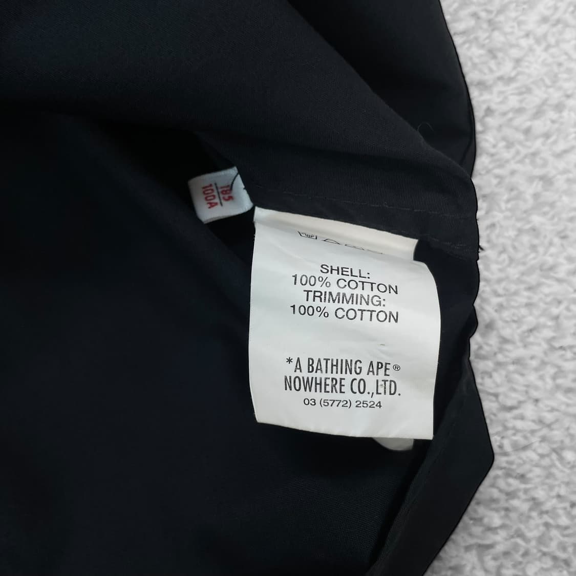 에이프 Aape 카모 포켓 셔츠 블랙 상품이미지5