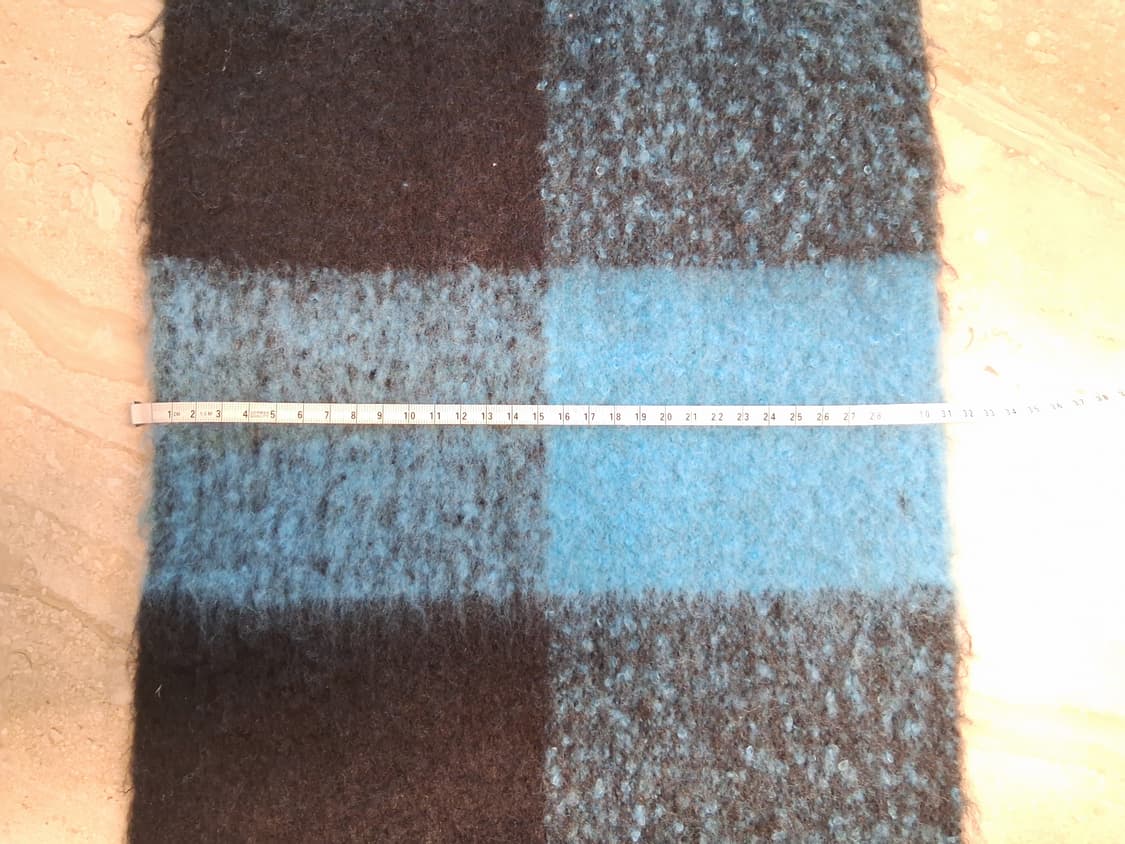 블루 체크 머플러 / 목도리 (새상품) 상품이미지9