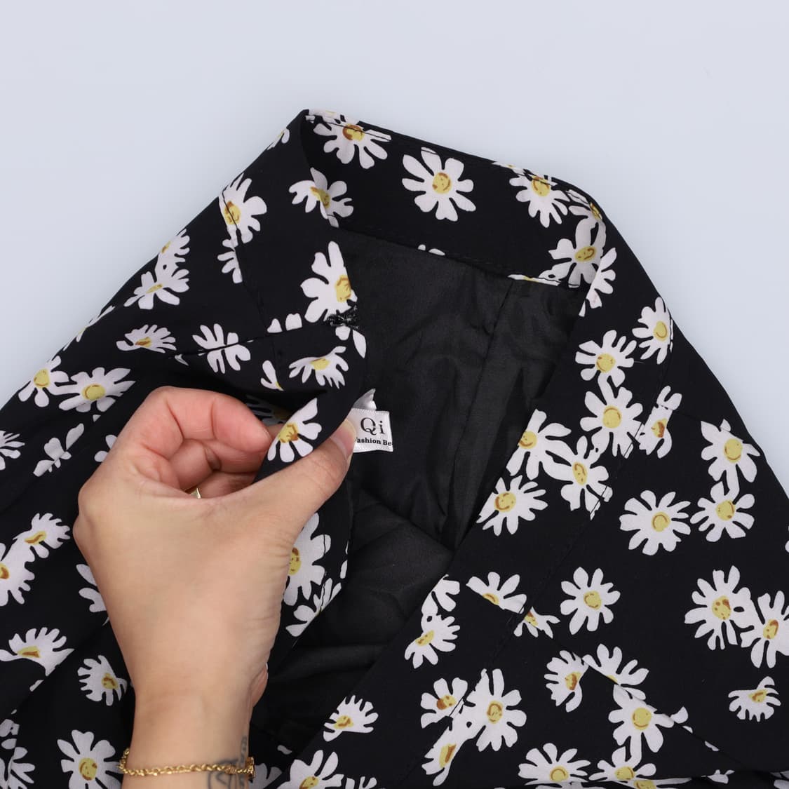 실측확인 QIQI 빈티지 패턴스커트 0427H1 상품이미지3