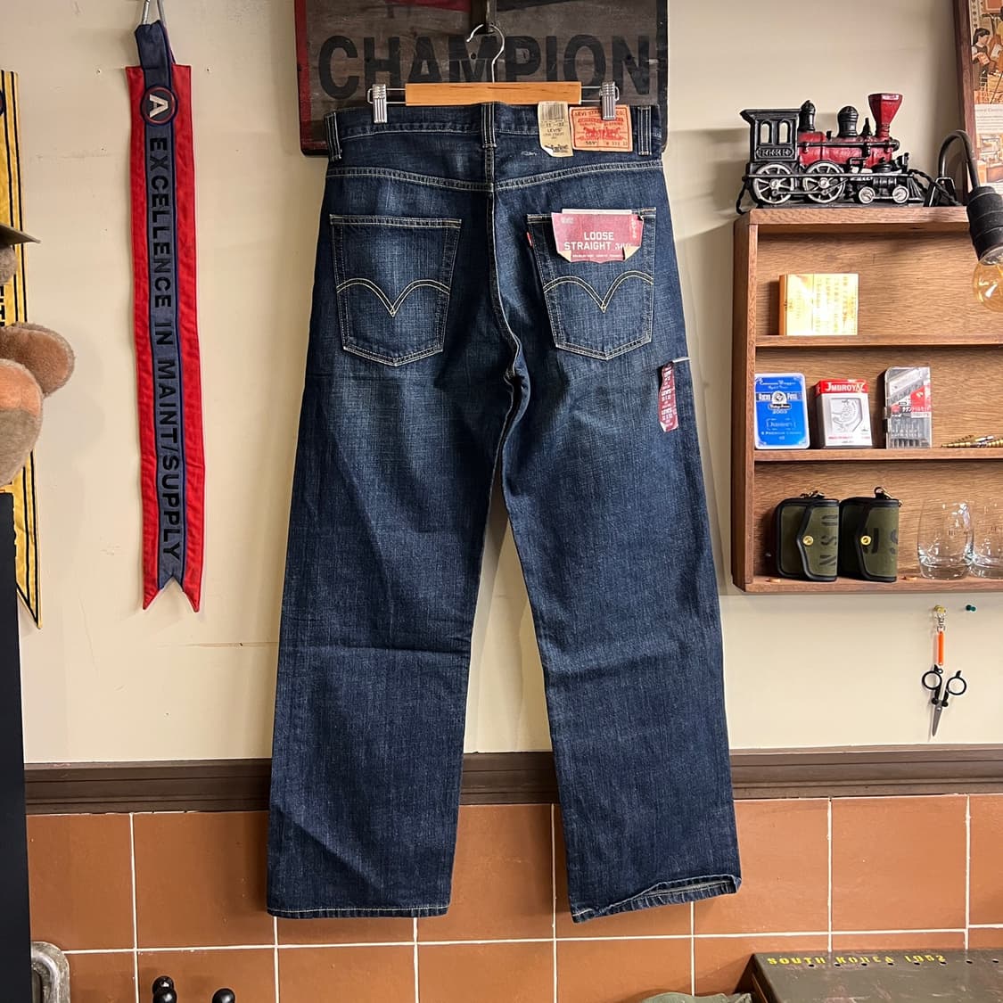 00's 리바이스 569 33x32 Size (34인치) 데드스탁 상품이미지5