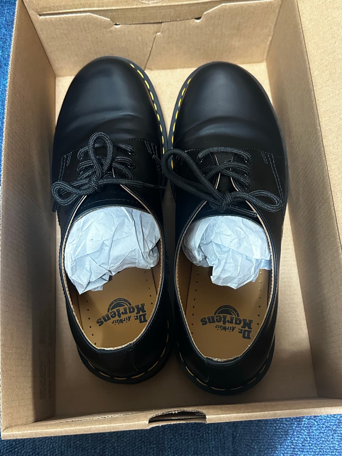 닥터마틴 1461 3홀 블랙스무스 270 상품이미지6