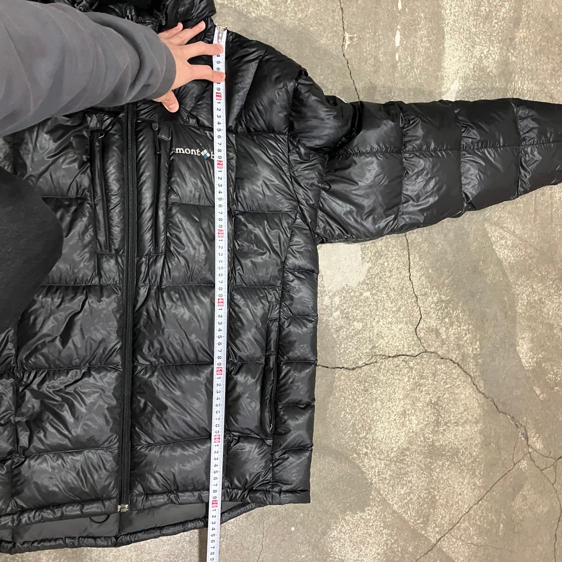 N107 몽벨 패딩 ex1000 플라즈마 상품이미지7