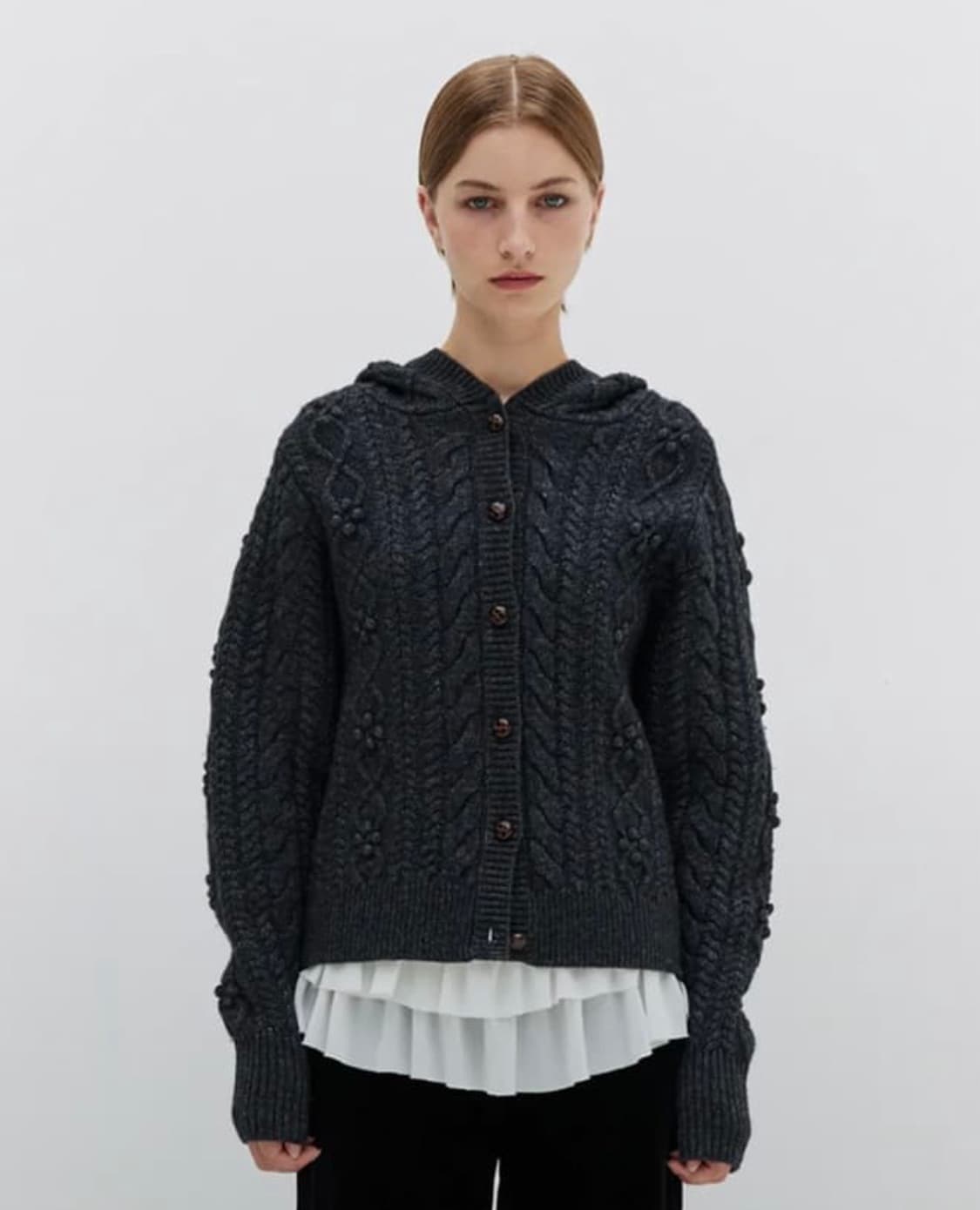 버뮬라 케이블 가디건 상품이미지1